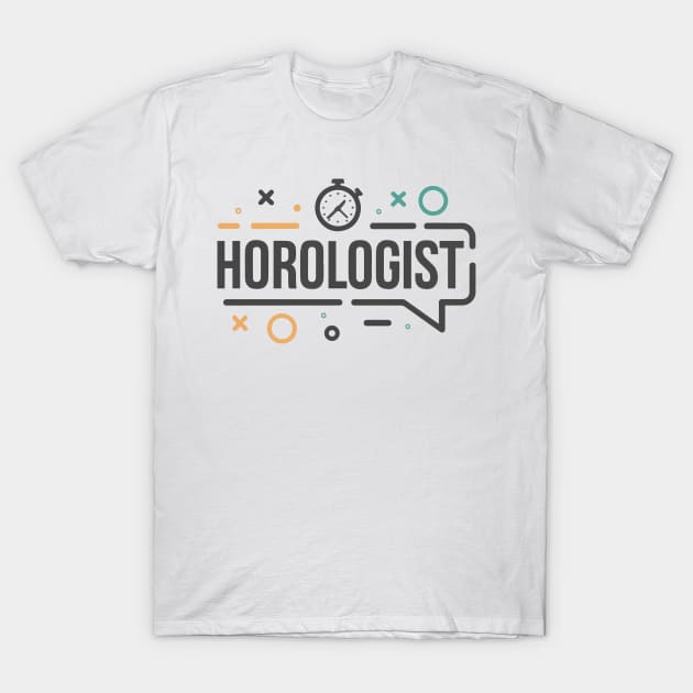 Horologist T-Shirt by Salaar Design Hub